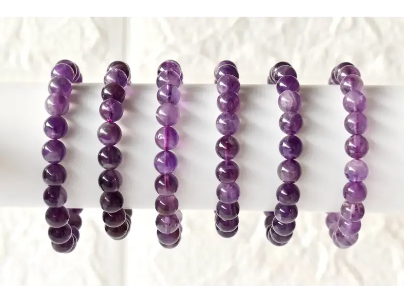 Soothing Crystals Amethyst | Gemstone Bracelet (8mm)