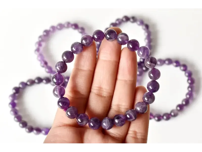 Soothing Crystals Amethyst | Gemstone Bracelet (8mm)