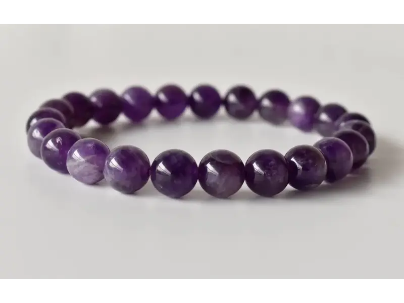 Soothing Crystals Amethyst | Gemstone Bracelet (8mm)