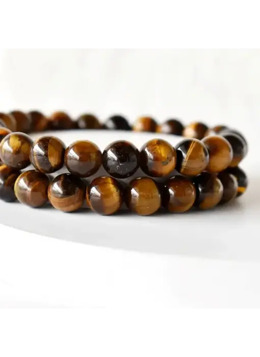 Tiger Eye | Gemstone Bracelet (8mm)