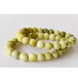 Soothing Crystals Serpentine | Gemstone Bracelet (10mm)