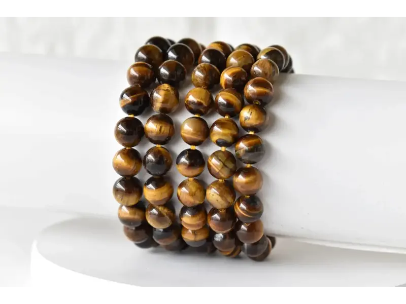 Soothing Crystals Tiger Eye | Gemstone Bracelet (10mm)