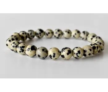 Dalmatian Jasper | Gemstone Bracelet (10mm)