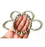 Soothing Crystals Dalmatian Jasper | Gemstone Bracelet (10mm)