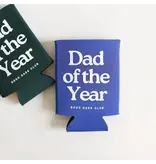 Polished prints Dad of the Year Can Koozie - GREEN