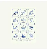 Mr. Boddington's Baby Delft Tiles Card