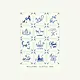 Baby Delft Tiles Card