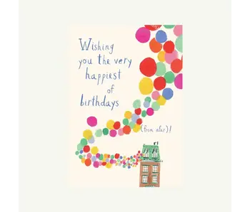 Birthday Balloons Card