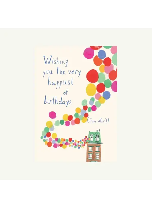 Birthday Balloons Card