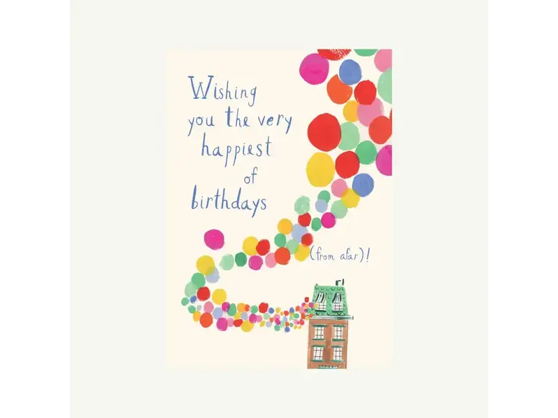 Mr. Boddington's Birthday Balloons Card
