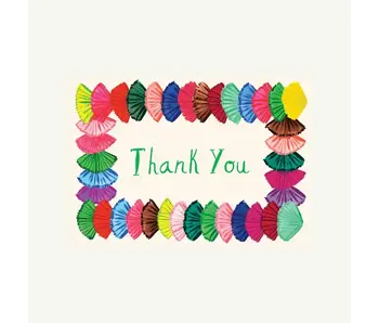 Fanciful Thanks card
