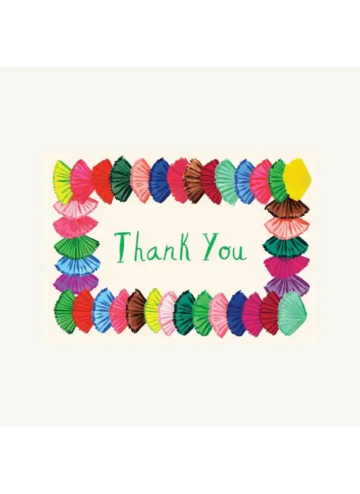 Fanciful Thanks card