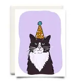 Inkwell Cards Cat in A Hat | Birthday Greeting Card