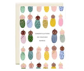 Baby Bundle | New Baby Greeting Card