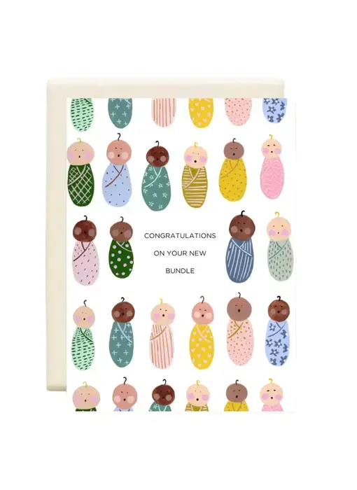 Baby Bundle | New Baby Greeting Card