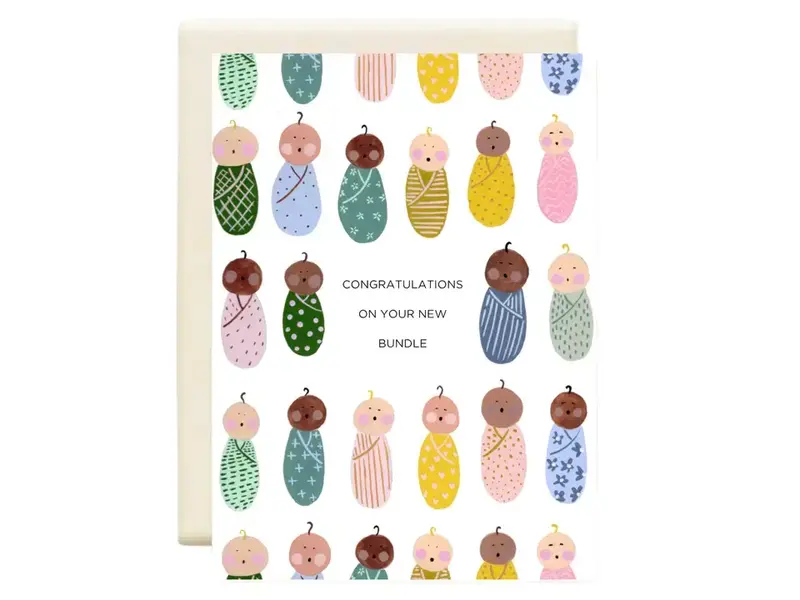 Inkwell Cards Baby Bundle | New Baby Greeting Card