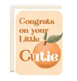 Inkwell Cards Congrats On Your Little Cutie | New Baby Greeting Card