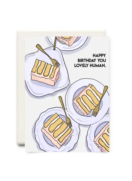 Lovely Human | Birthday Greeting Card