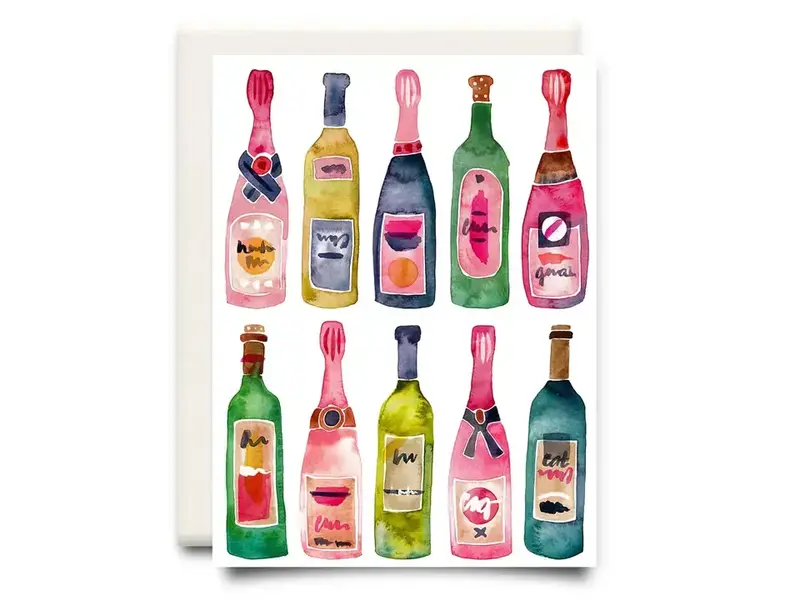 Inkwell Cards Champagne | Greeting Card