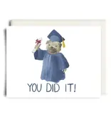 Inkwell Cards You Did It! Pug | Graduation Greeting Card