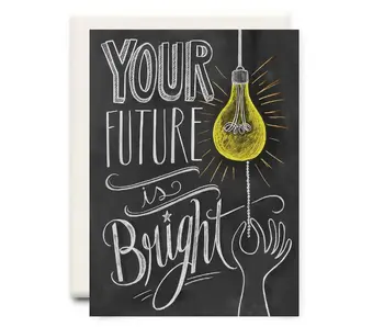Your Future Is Bright | Graduation Greeting Card
