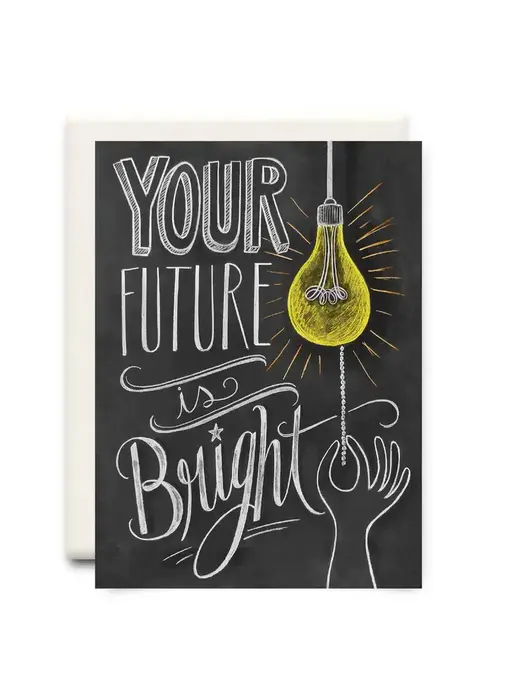 Your Future Is Bright | Graduation Greeting Card