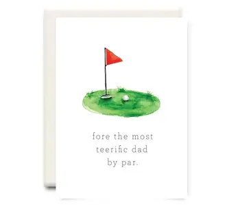 Dad By Par | Father's Day Greeting Card