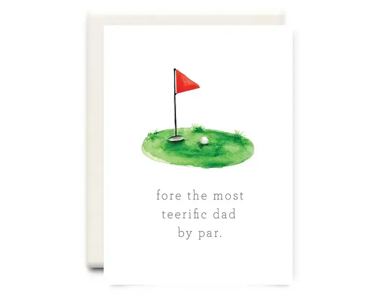 Inkwell Cards Dad By Par | Father's Day Greeting Card