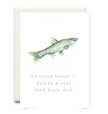 Inkwell Cards Kick Bass Dad | Father's Day Greeting Card