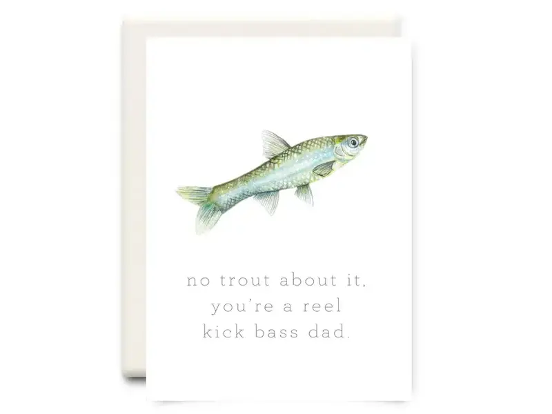Inkwell Cards Kick Bass Dad | Father's Day Greeting Card