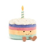 JellyCat Inc Amuseables Rainbow Birthday Cake