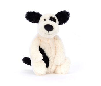 Bashful Rufferty Black & Cream Puppy Little
