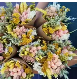 Penny + Clover Dried Flowers - Market Bouquet - Pink Lemonade (Single Bouquet)