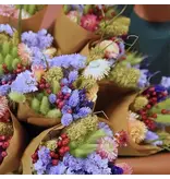 Penny + Clover Dried Flowers - Market Bouquet - Purple Dusk (Single Bouquet)