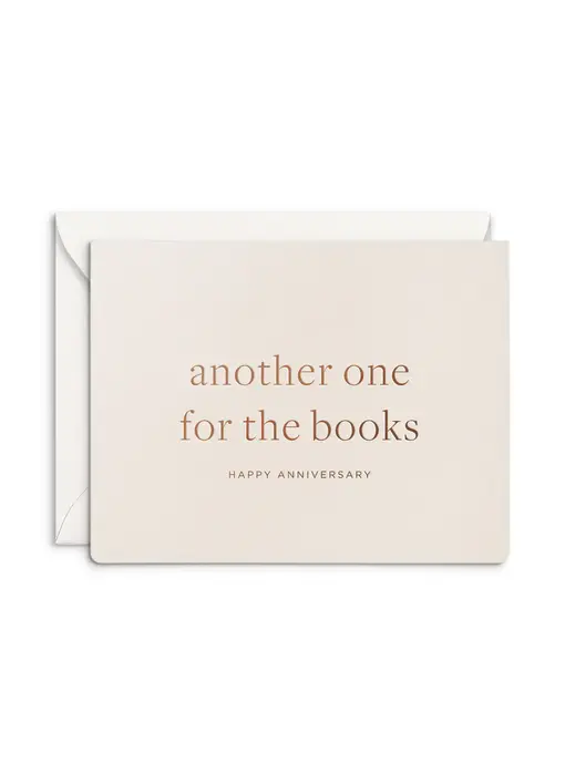 For the Books Greeting Card