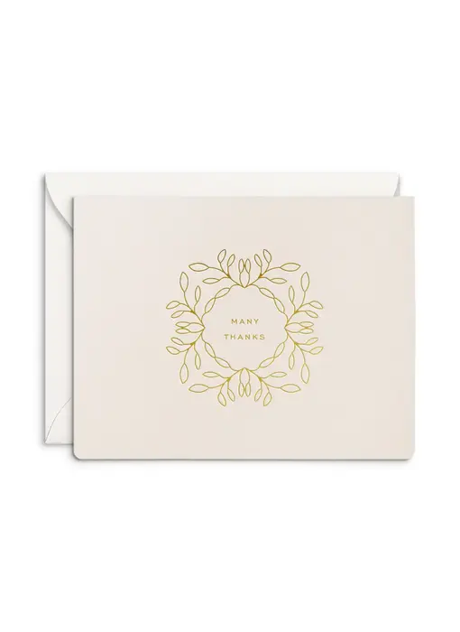 Many Thanks Card