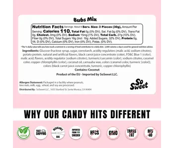 Swedish Candy Bubs Mix (8 oz)