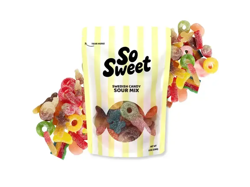 SoSweet LLC Swedish Candy Sour Mix (8 oz)