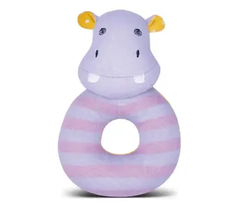 Coco Hippo - Teething Rattle