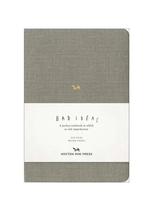 Notebook For Bad Ideas (Grey/Lined)