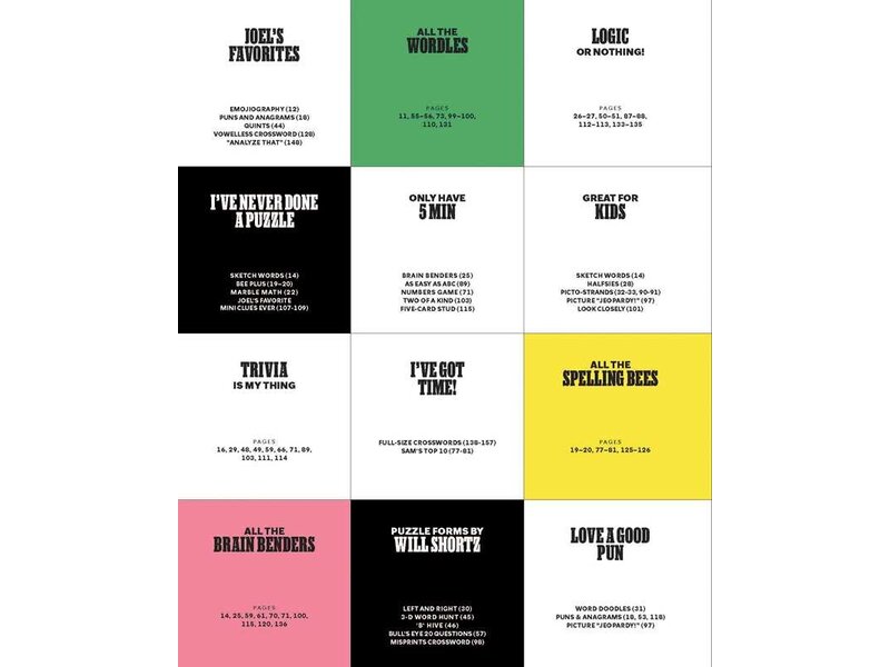 simon & schuster Puzzle Mania! By the New York Times Games