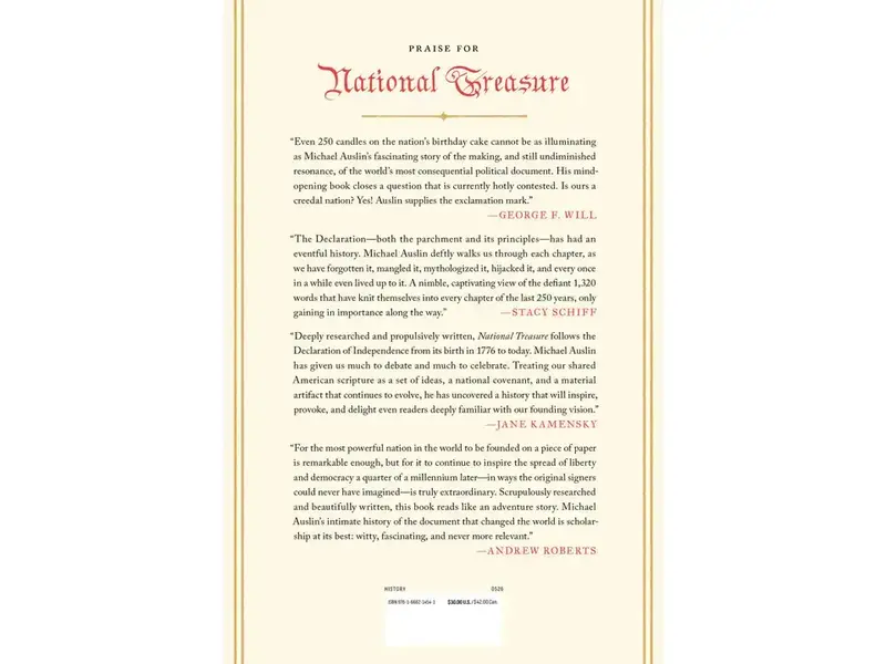 ACC Publishing National Treasure By Michael Auslin