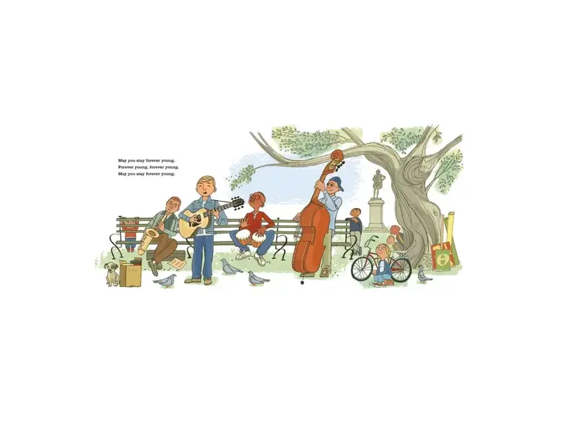 simon & schuster Forever Young By Bob Dylan