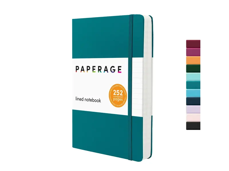 Paperage 252PG Casebound Journal Lined Notebook