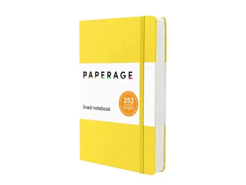 Paperage 252PG Casebound Journal Lined Notebook
