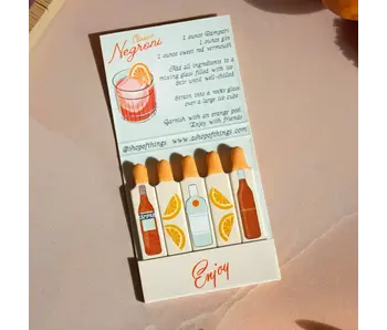 Negroni Matchbook