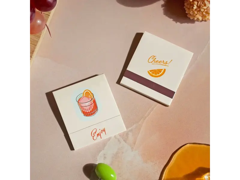 A Shop of Things Negroni Matchbook