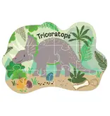 Floss and Rock Dino 12pc Shaped Puzzle