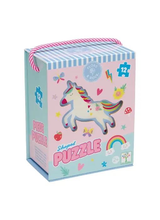 Rainbow Fairy 12pc Shaped Puzzle