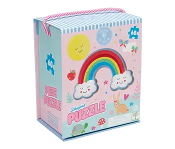 Rainbow Fairy 60pc Shaped Puzzle